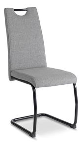 Étkezőszék Lesione (szürke + fekete) 