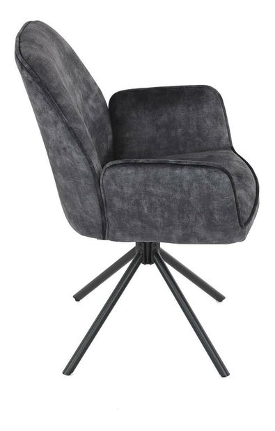 Jedálenská stolička Heridas (čierna)