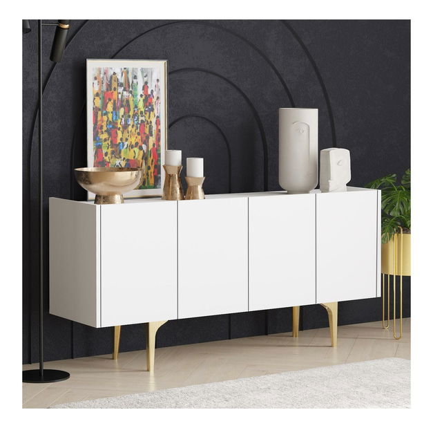 Ormarić Lipamo 3 (bijela + zlatna)