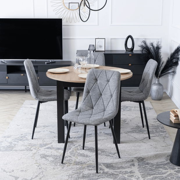 Jedálenská stolička Rabar 2 (sivá) 