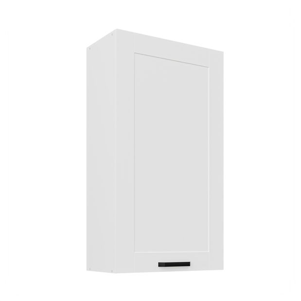 Dulap superior de bucătărie Lucid 60 G-108 1F (Cadru: alb + front: mdf alb)