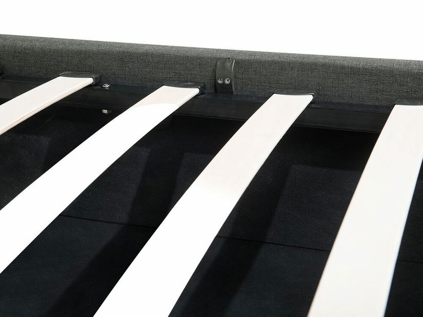 Bračni krevet 180 cm ROME (s podnicom i prostorm za odlaganje) (siva) *outlet moguća oštećenja