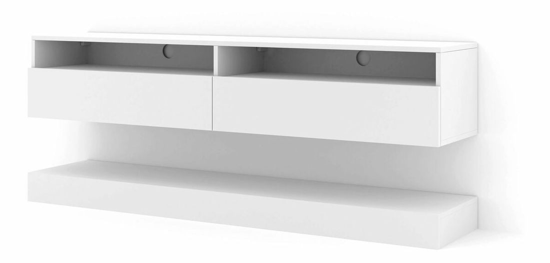 Masă TV Dual 160 (alb)