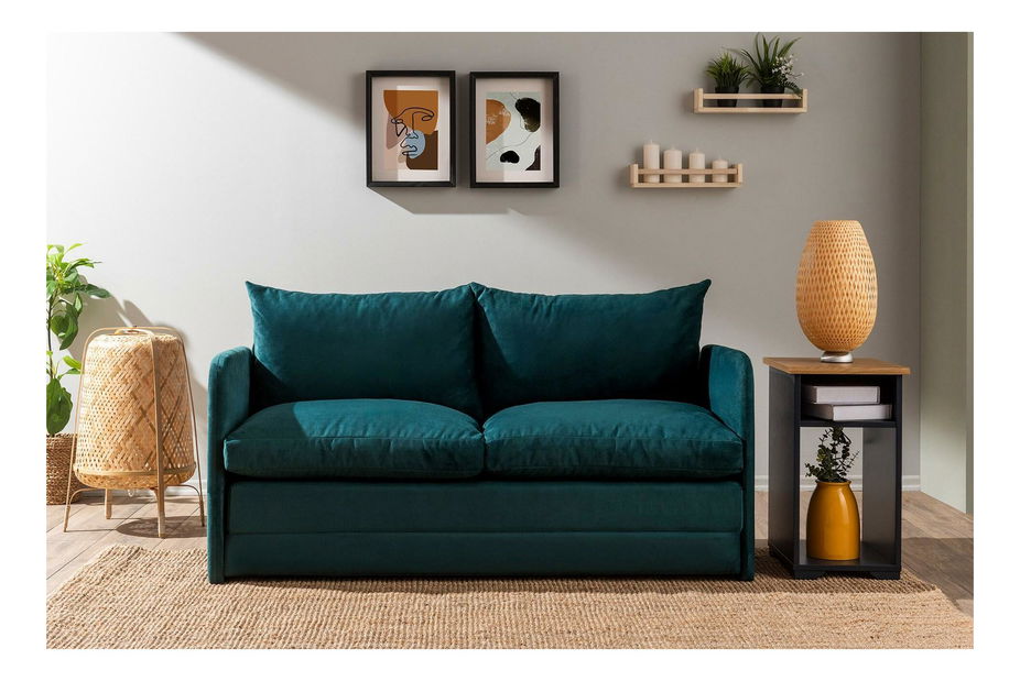 Széthúzható kanapé Sagoretti XL (petróleum)