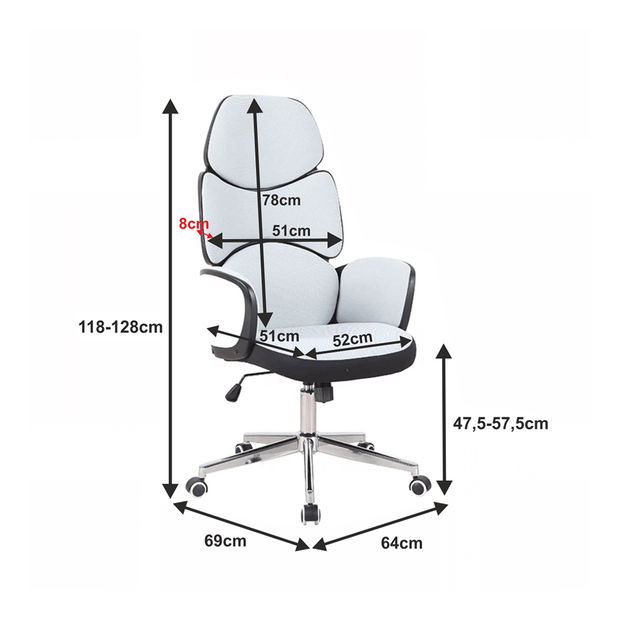 Kancelárske kreslo Derix