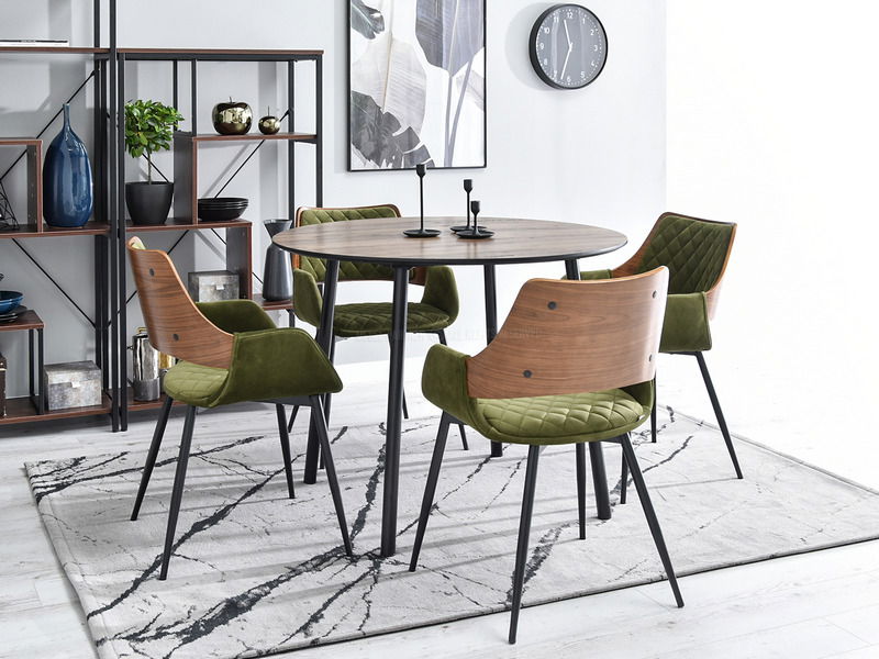 Stolica Morgana (zelena + crna)