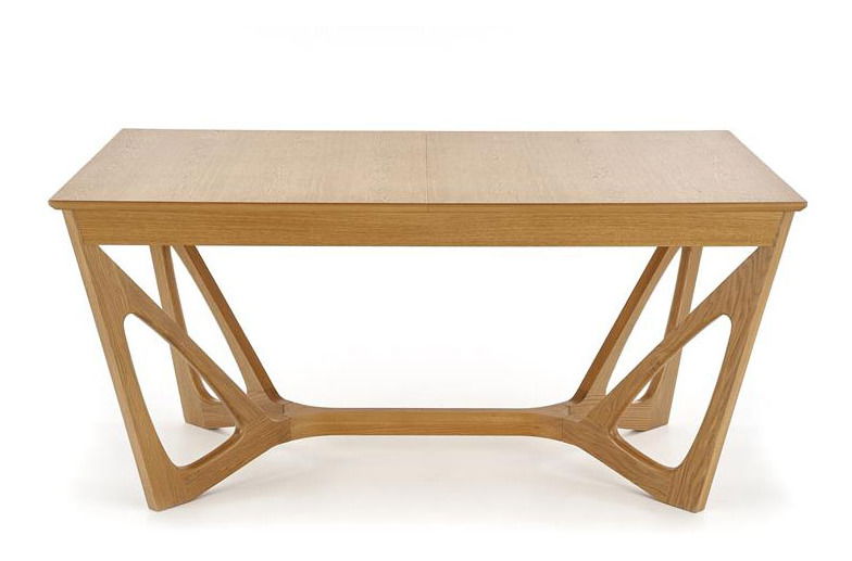 Széthúzható étkezőasztal 160-240 cm Wanny (méz tölgy + szürke) (6 8 fő részére)