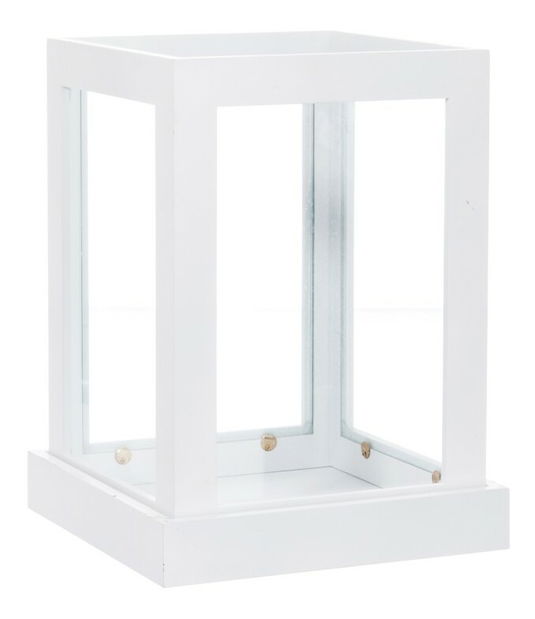 Svietnik Jolipa (24x24x34cm) (Biela)