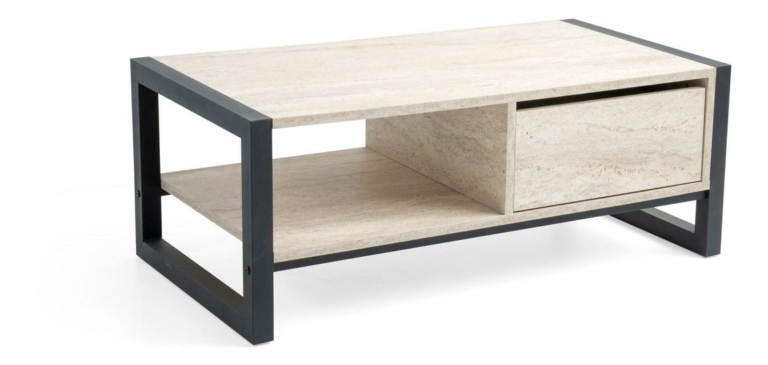 Dohányzóasztal Heidi (fekete márvány)