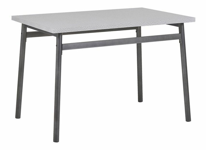 Set de sufragerie VELADO (gri + negru) (pentru 4 persoane)