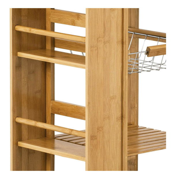 Servírovací stolík Docilidad (bambus)