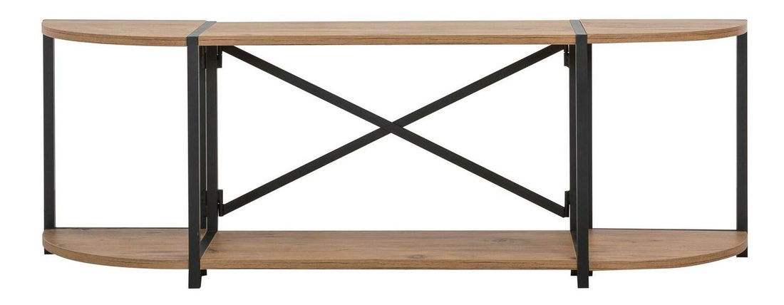 TV asztal Punale (atlanti fenyő + fekete)