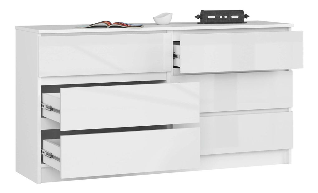 Komoda Keanu (bijeli sjaj)