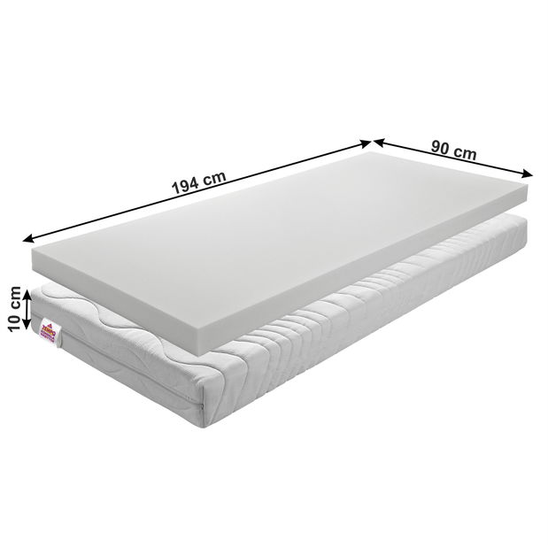 Pjenasti madrac 90x194 cm Estira