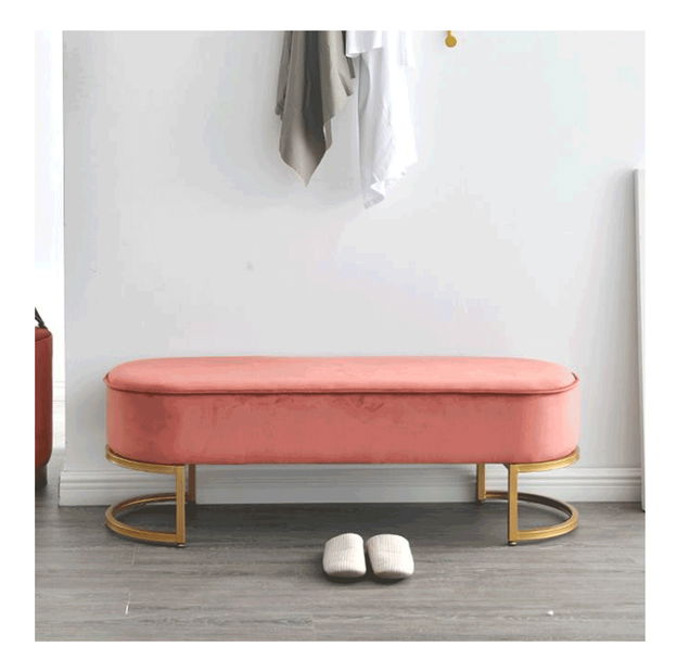 Dizájnos pad Morila (rózsaszín) 