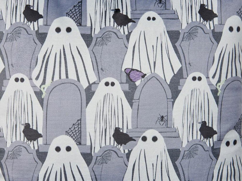 Sada 2 ozdobných vankúšov 45 x 45 cm Fanty (sivá)