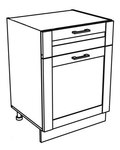 Donji kuhinjski ormarić Jamajka JA 16 D60S1 