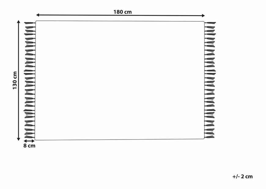 Deka 130 x 180 cm Shi (plava) 
