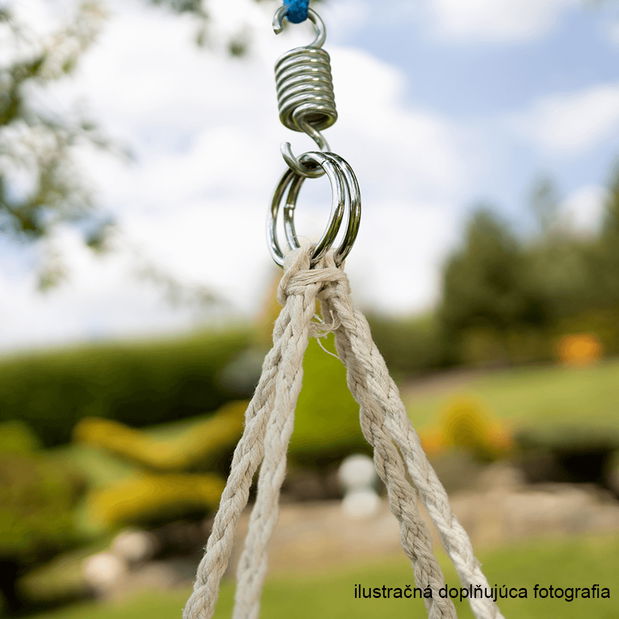 Závesné hojdacie kreslo Amarea (mentolová) *výpredaj