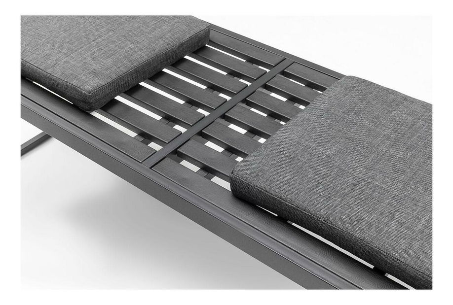 Lavička Voviva (antracit + čierna) 