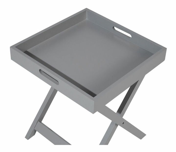 Konferenčný stolík Chapel (sivá)