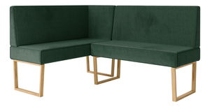 Sarokpad Malibu 130x170 (sötétzöld) (B)