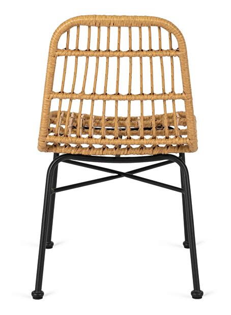 Záhradná stolička Wendats (prírodná) 