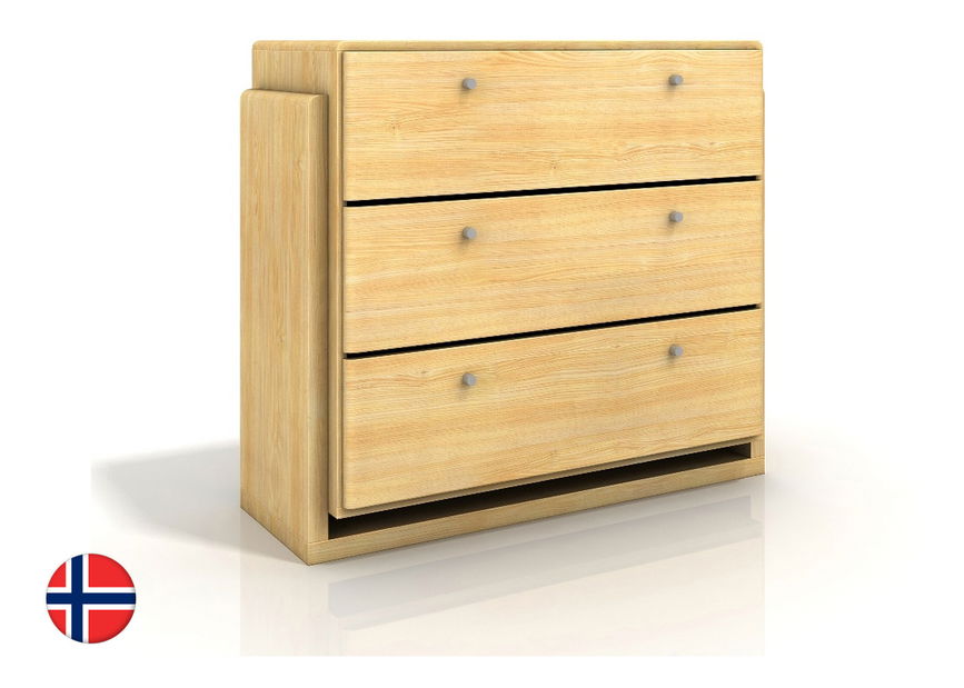 Komoda Naturlig Ervik 3S (borovica)