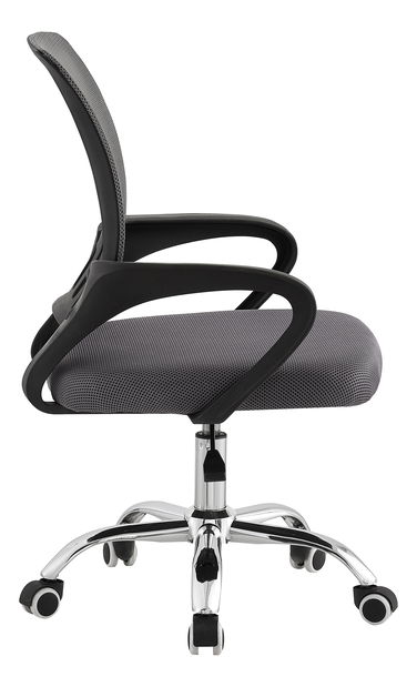 Irodai fotel Declan (szürke + fekete)