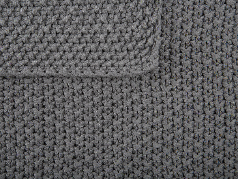 Pătură 180x130 cm AKANA (textil) (gri)