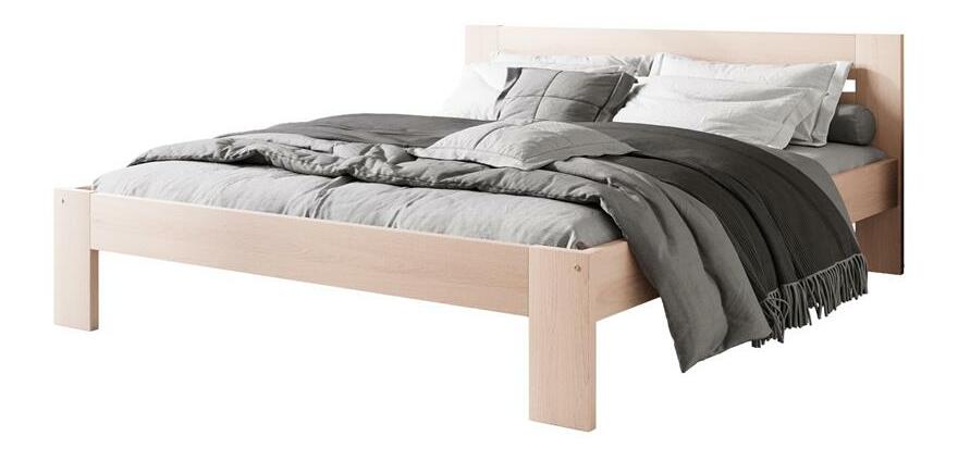 Manželská posteľ 160 cm Matilly 160 (bez matraca) (prírodná)
