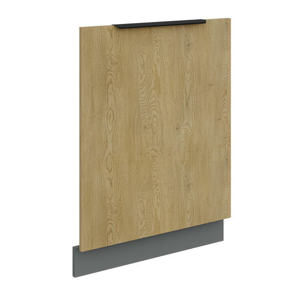 Uși pentru mașina de spălat vase Carminia ZM 713x596 (stejar cremona + antracit)