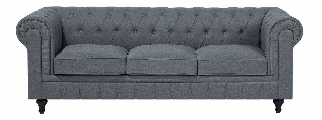 Rohová sedačka Chichester (sivá) (L)