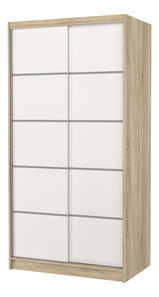 Ruhásszekrény Remea (szonoma tölgy + fehér)
