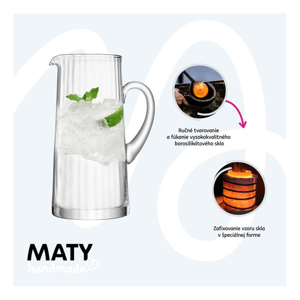 Džbán na vodu 1270ml Many 