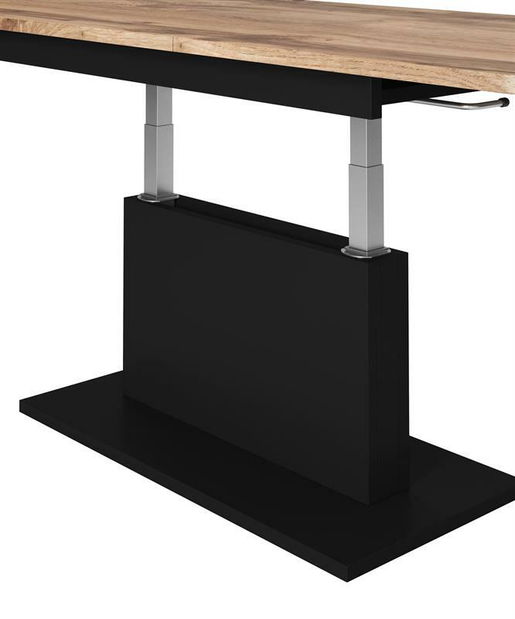 Dohányzóasztal Bruce (wotan tölgy + fekete)