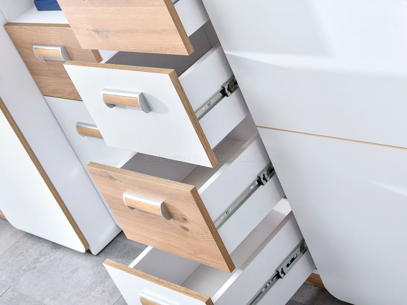 Mobilier cameră studenți Clerigo 05 (alb)