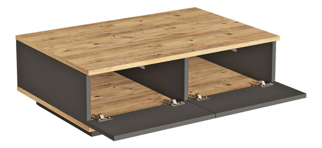 Set mobilier living Fera 17 (pin atlantic + antracit)