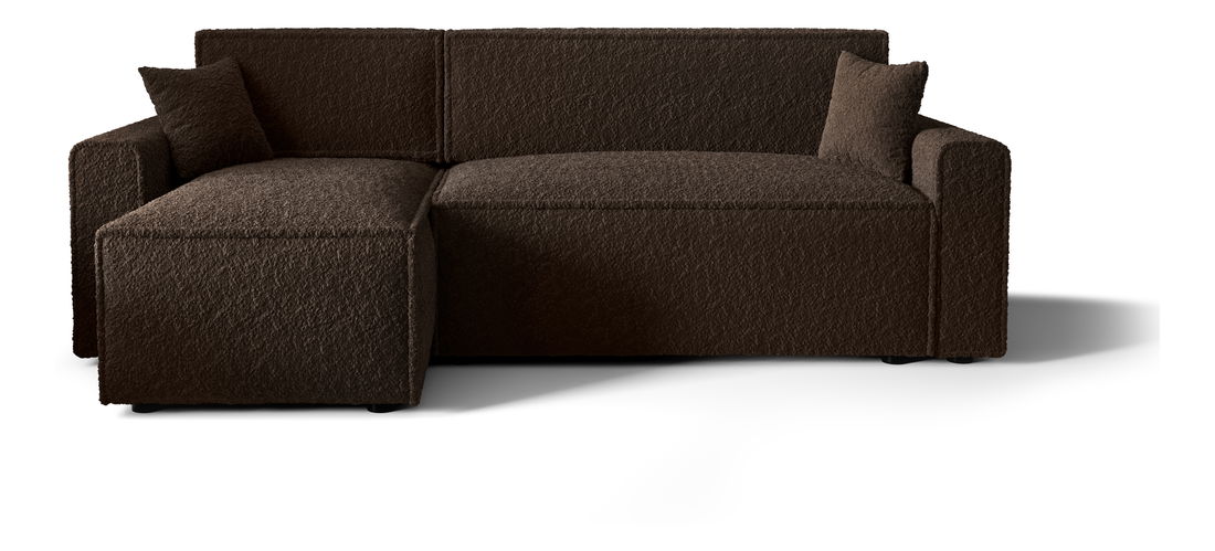 Sarok ülőgarnitúra Mirage Bis Sed (sötétbarna) (B)