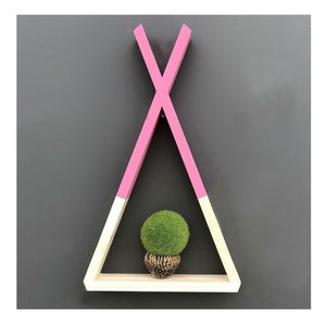 Polica Baboma 26 (orah + ružičasta)