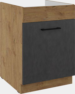 Dolná kuchynská skrinka Virion 60 ZL 1S BB (dub lancelot + matera)