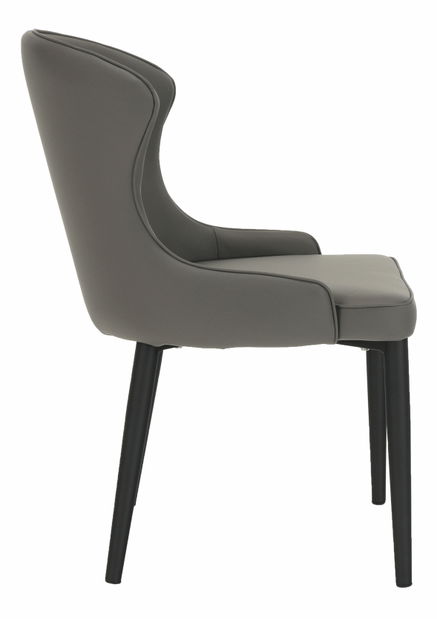 Jedálenská stolička Sirra (sivá)