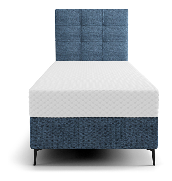 Egyszemélyes ágy 80 cm Infernus Bonell (kék) (ágyráccsal és tárolóhely nélkül)