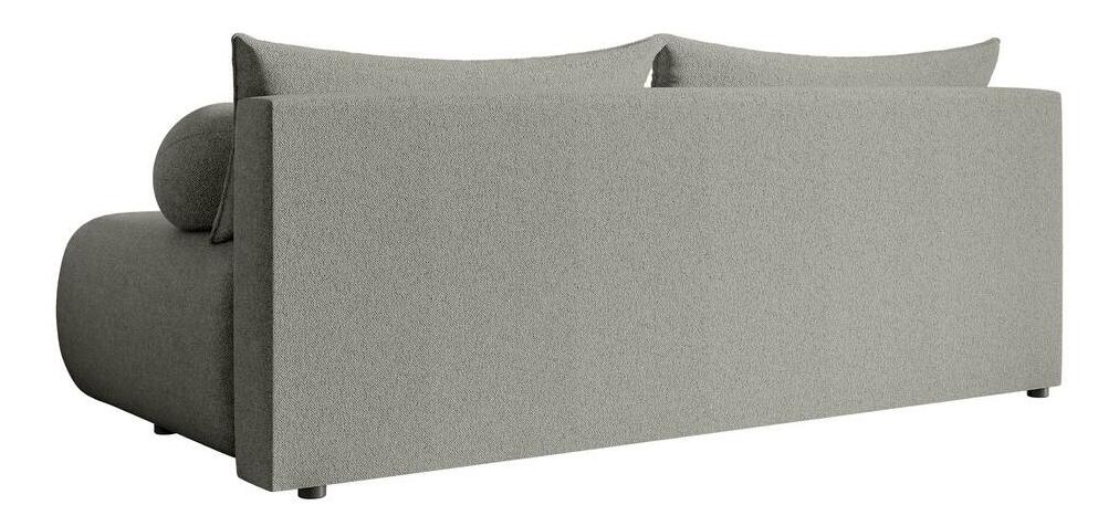 Háromszemélyes kanapé Didier mini (szürke + fekete) 