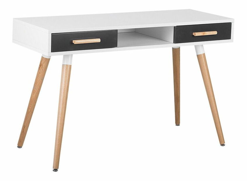 Irodabútor szett Enzo (fehér + szürke)