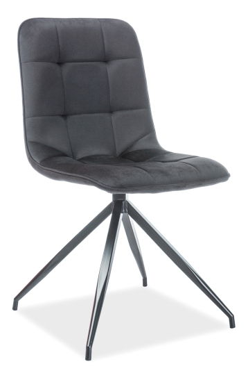 Jedálenská stolička Terra (sivá)