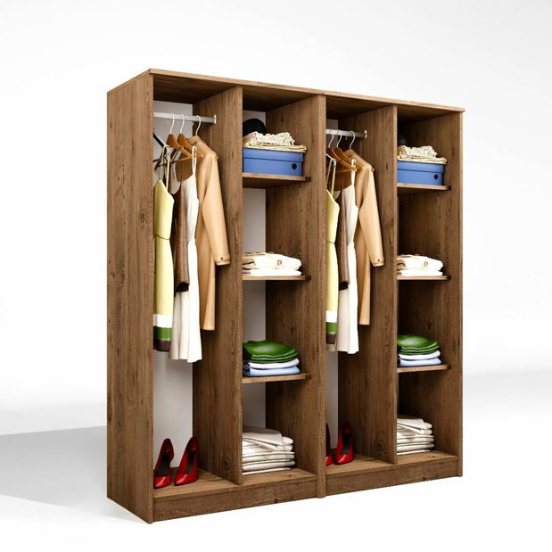 Dulap de haine Kentucky D (Pin atlantic)