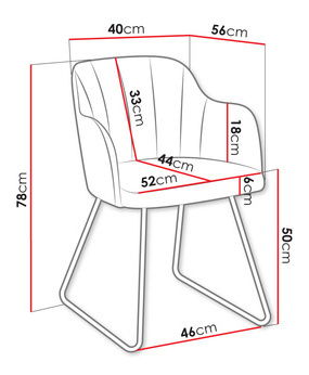 Fotelja Mikailo (krem)