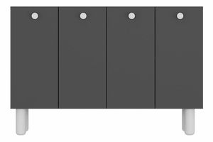 Skrinka Ilaya (antracit + biela)