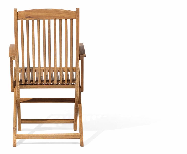 Záhradná jedálenská sada Mali (svetlé drevo)